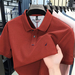 Nautica Style Pique Cotton Cooling Breathable Polo