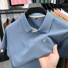 Nautica Luxury Mulberry Silk 300g Heavyweight Polo