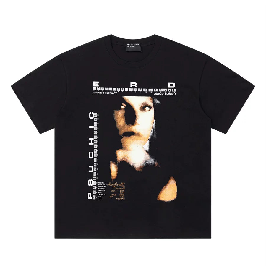 Enfants Riches Oversized Multi Graphic Short Sleeve Tee