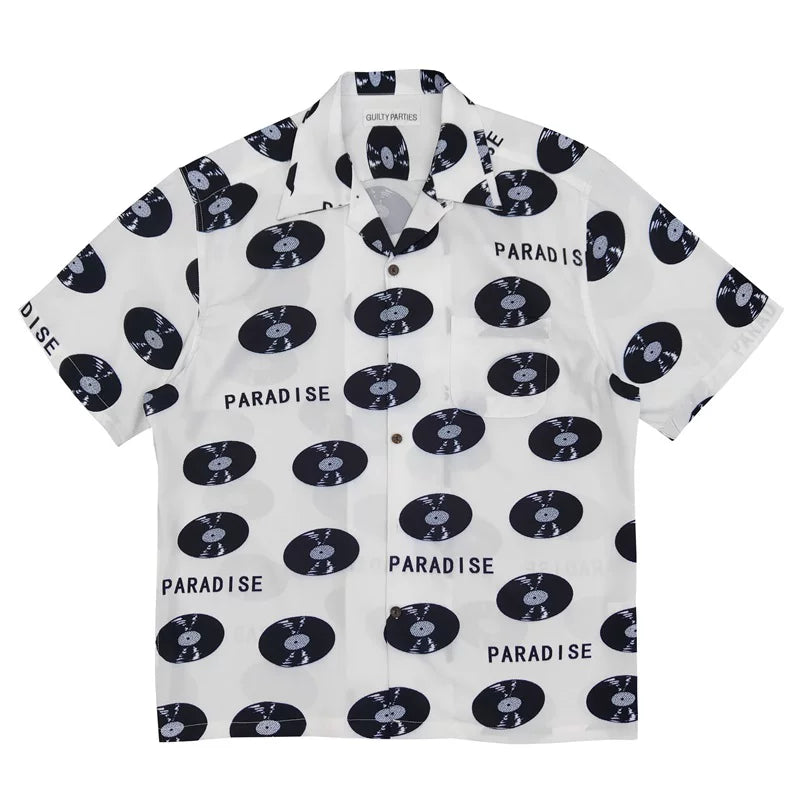 WACKO MARIA × DJ HARVEY HAWAIIAN shirt