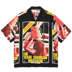 WACKO MARIA Chainsaw Horror Reggae Hawaiian Shirt