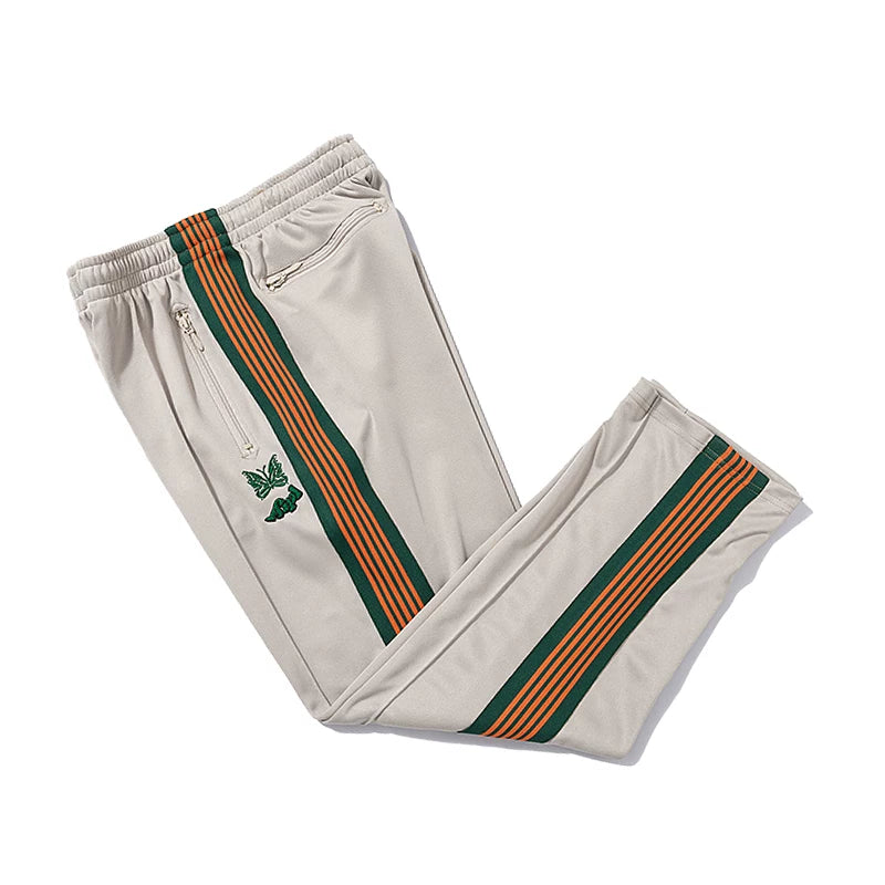 Needles Side Striped Butterfly Embroidered Drawstring Track Pants