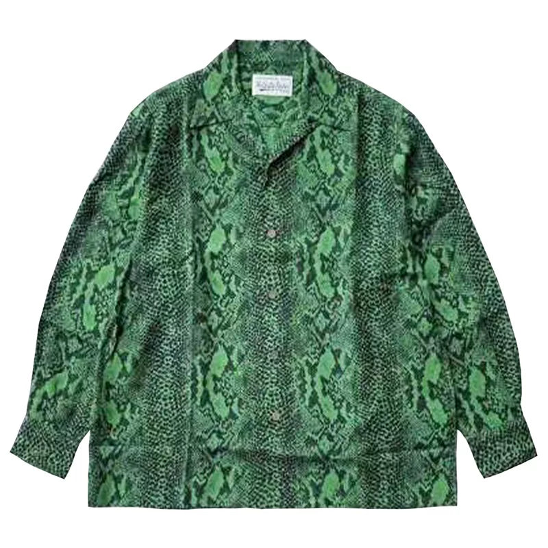 WACKO MARIA Tim Lehi Dragon Skull Long Shirt