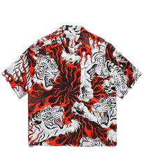 WACKO MARIA  Japanese Dragon Tiger Casual Shirt