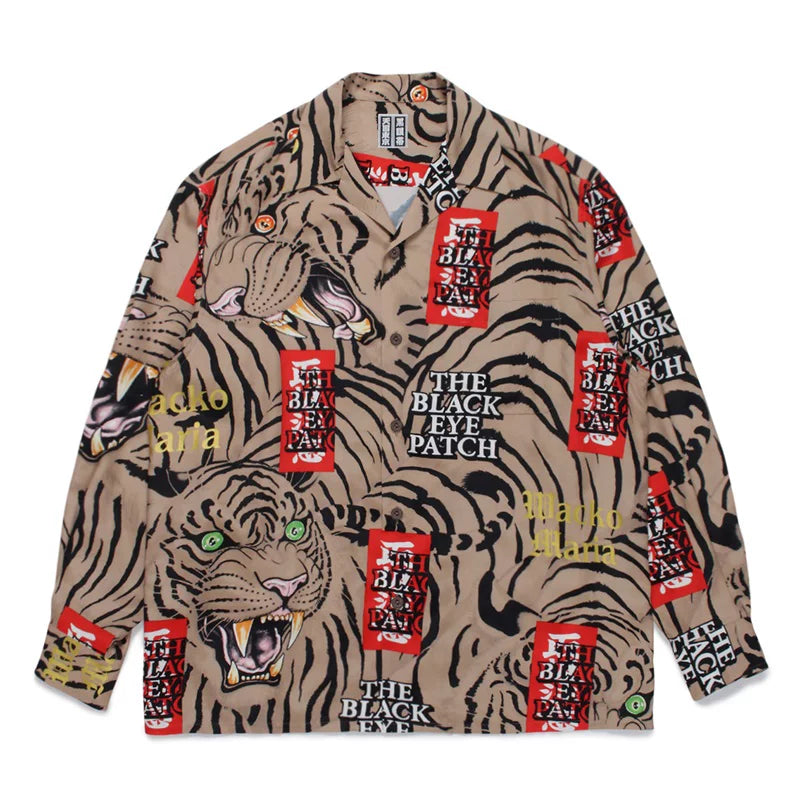 WACKO MARIA Tim Lehi Dragon Skull Long Shirt