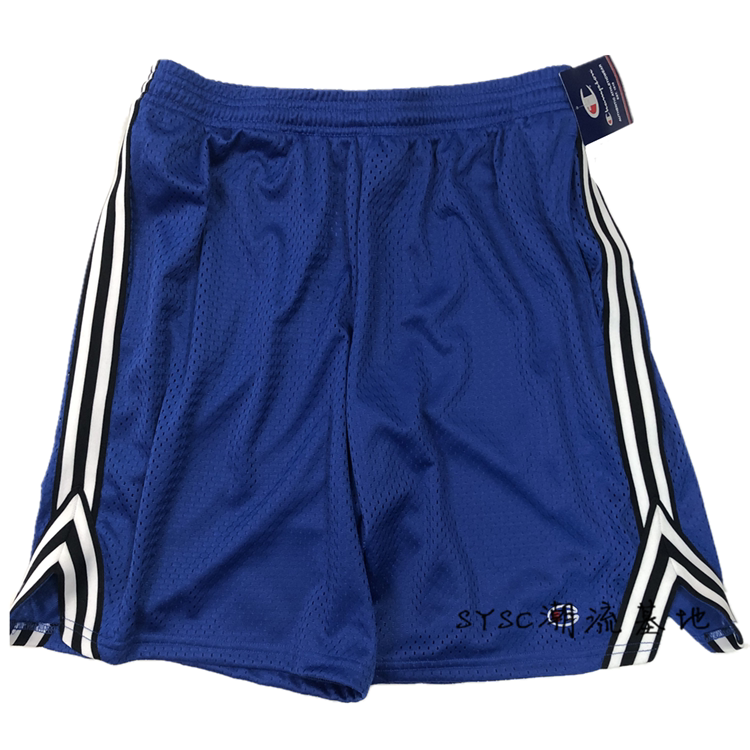 Champion Style Small C Logo Cotton Blend Shorts