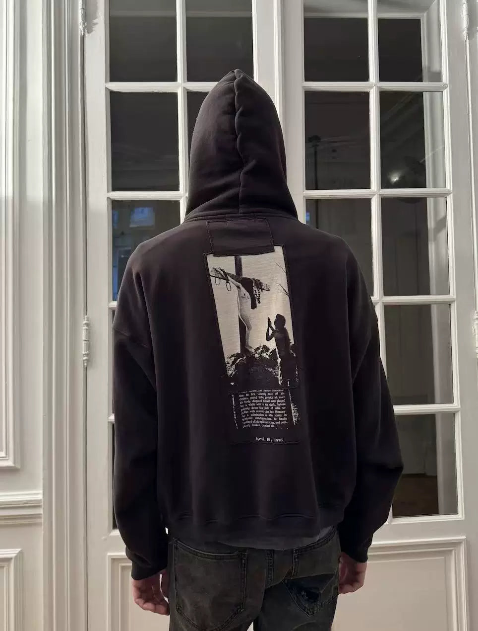 ERD Inspired Artistic Graphic Fleece Zip Up Hoodie