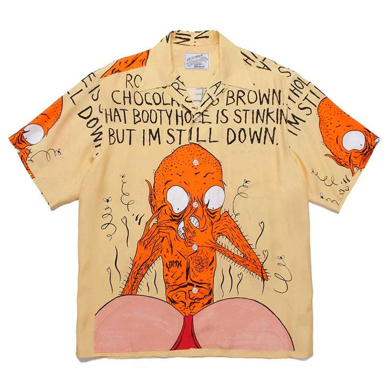 WACKOMARIA 7th Neckface Graffiti Hawaiian Shirt