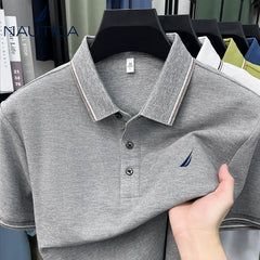 NAUTICA Techwear Polo Shirt Organic Cotton Active Tee