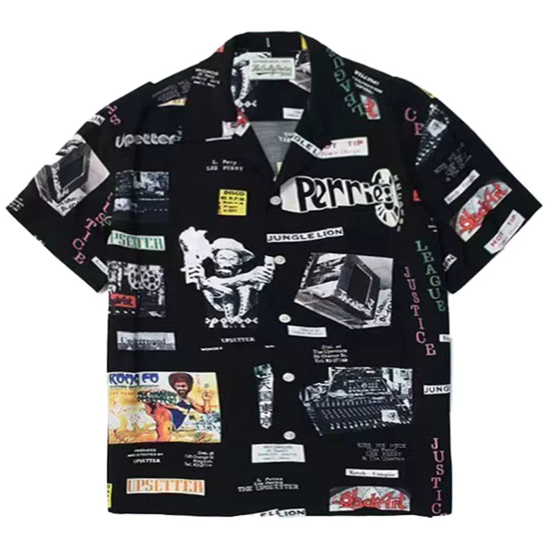 WACKO MARIA Style DJ Harvey Tour Hawaiian Shirt