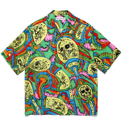WACKO MARIA Palm Tree Sailing Boat Hawaiian Shirt