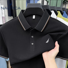 NAUTICA Techwear Polo Shirt Organic Cotton Active Tee