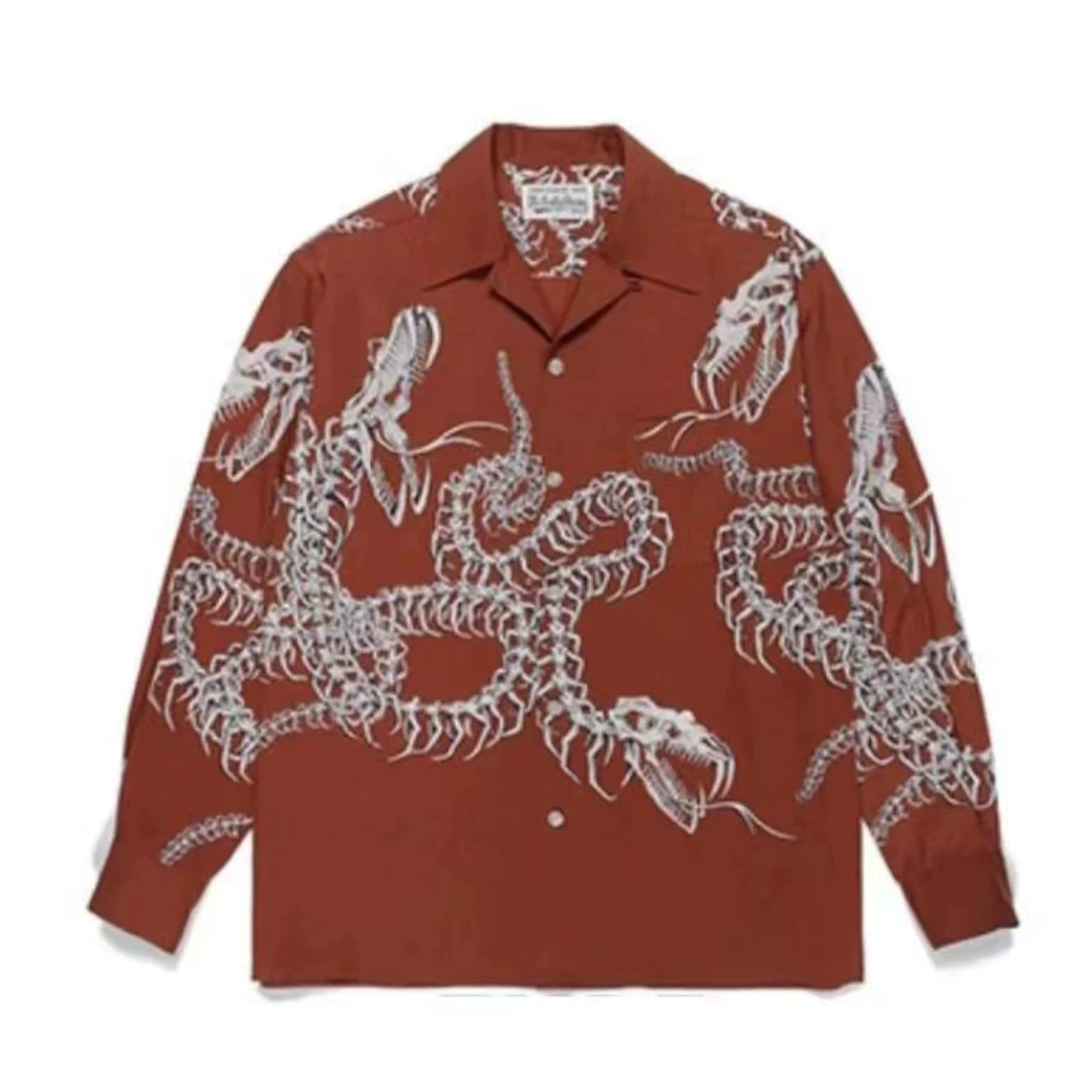 WACKO MARIA Tim Lehi Dragon Skull Long Shirt