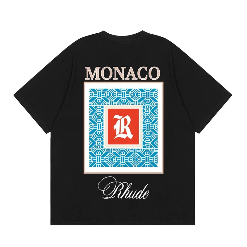 RHUDE High Street Oversized Graphic Pure Cotton T-Shirt