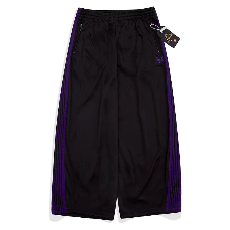 Needles Style Hip Hop Butterfly Embroidered Track Pants