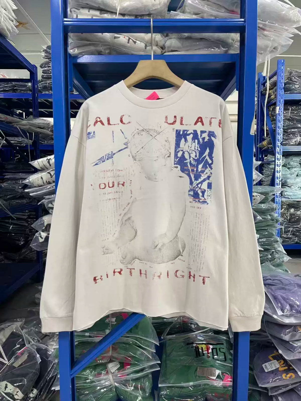 ERD melancholic wealthy second-generation Unisex Oversized Character Graphic Tee
