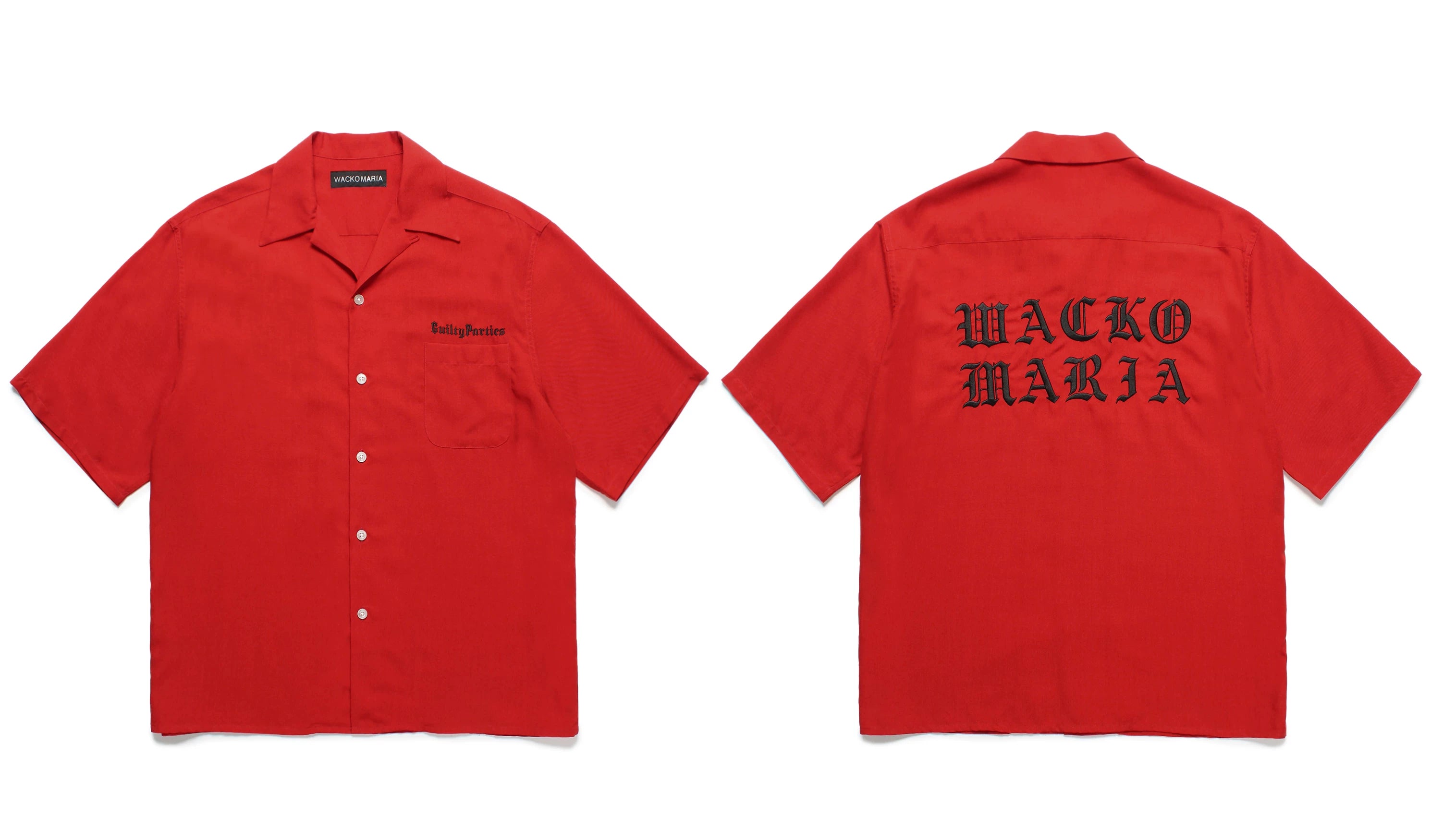 WACKO MARIA Japanese Style Casual Graphic Shirt