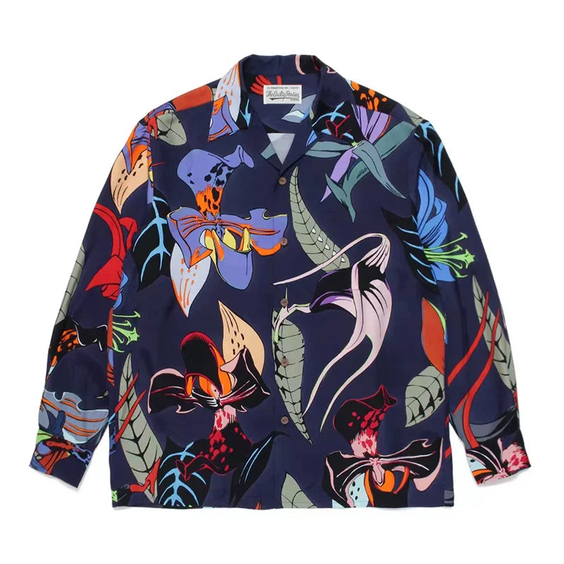 WACKO MARIA Tim Lehi Dragon Skull Long Shirt