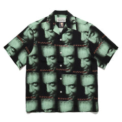 WACKO MARIA Basquiat Graphic Cuban Collar Shirt
