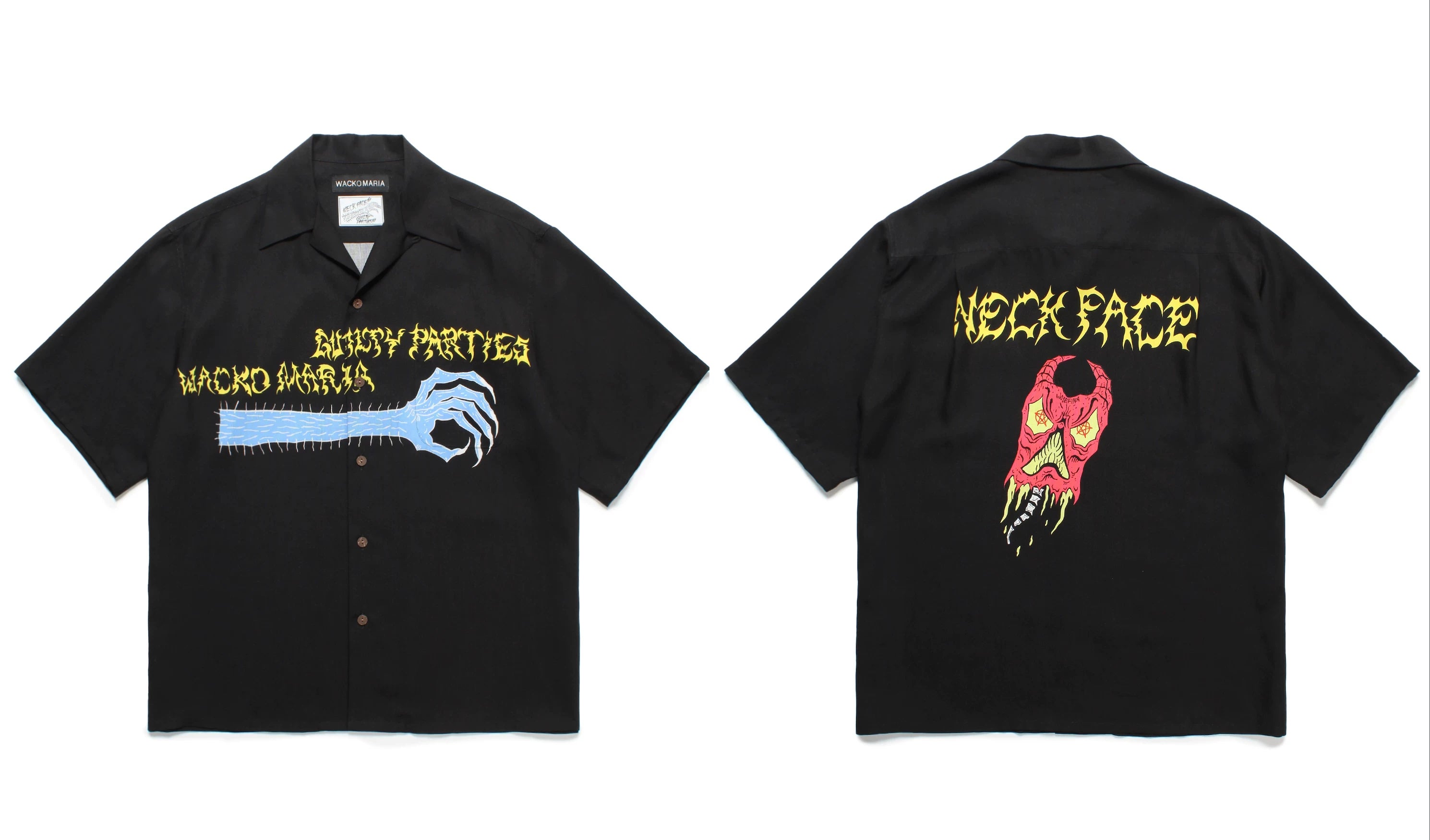 WACKO MARIA Japanese Style Casual Graphic Shirt