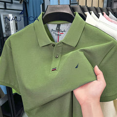 Nautica Style Pique Cotton Cooling Breathable Polo