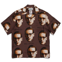WACKO MARIA Basquiat Graphic Cuban Collar Shirt