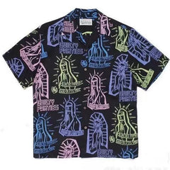 WACKO MARIA 18SS Reaper Eyes Hawaiian Shirt