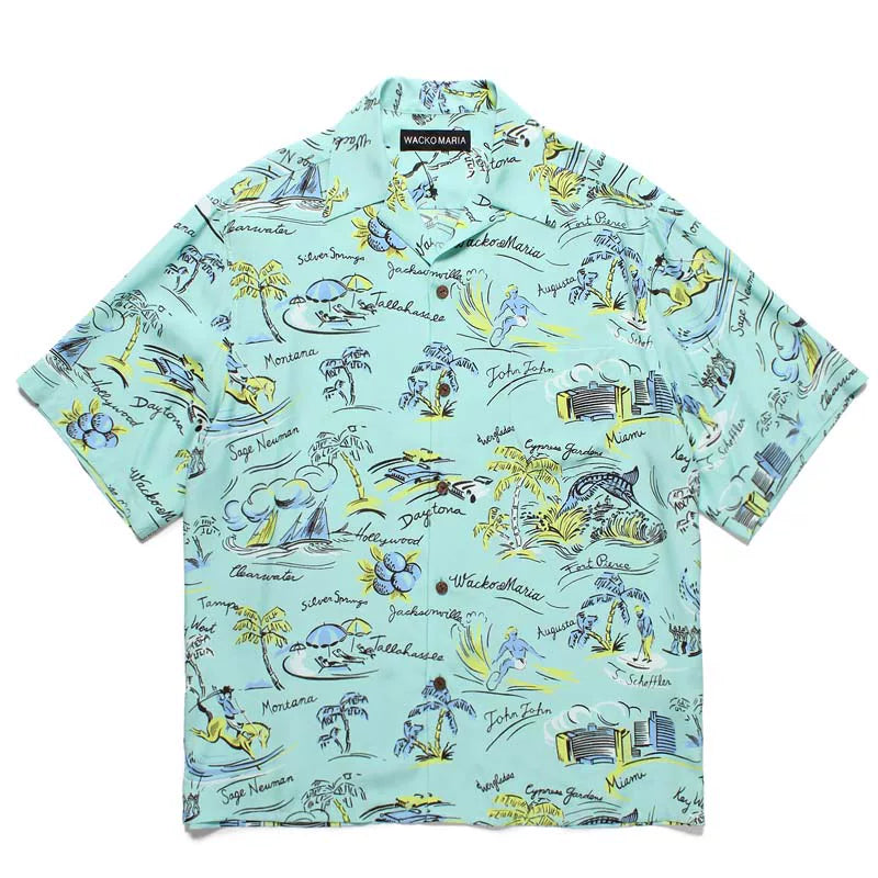 WACKO MARIA x 25ss  Batman Movie Hawaiian Shirt