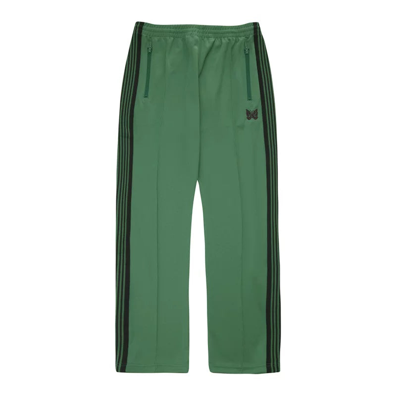 Needles Style Vintage Butterfly Embroidery Striped Track Pants