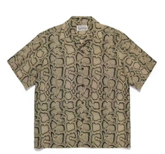 WACKO MARIA Style Leopard Print Hawaiian Shirt