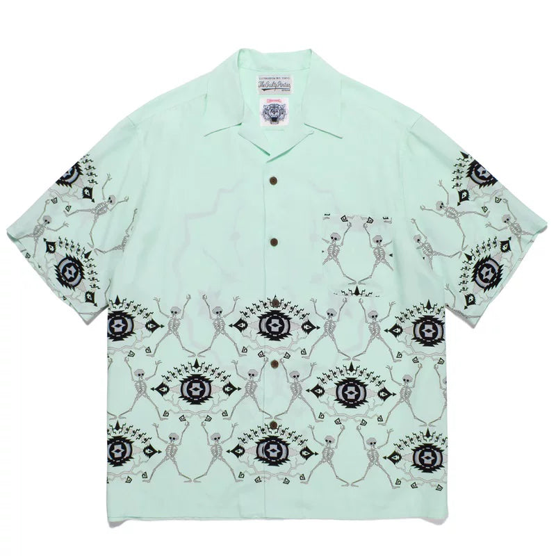 WACKO MARIA tyle Anime Cyberpunk Hawaiian Shirt