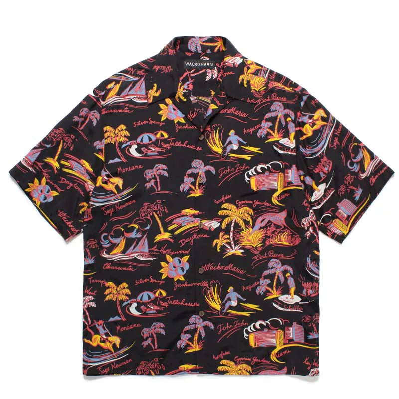 WACKO MARIA x 25ss  Batman Movie Hawaiian Shirt