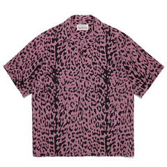 WACKO MARIA Style Leopard Print Hawaiian Shirt
