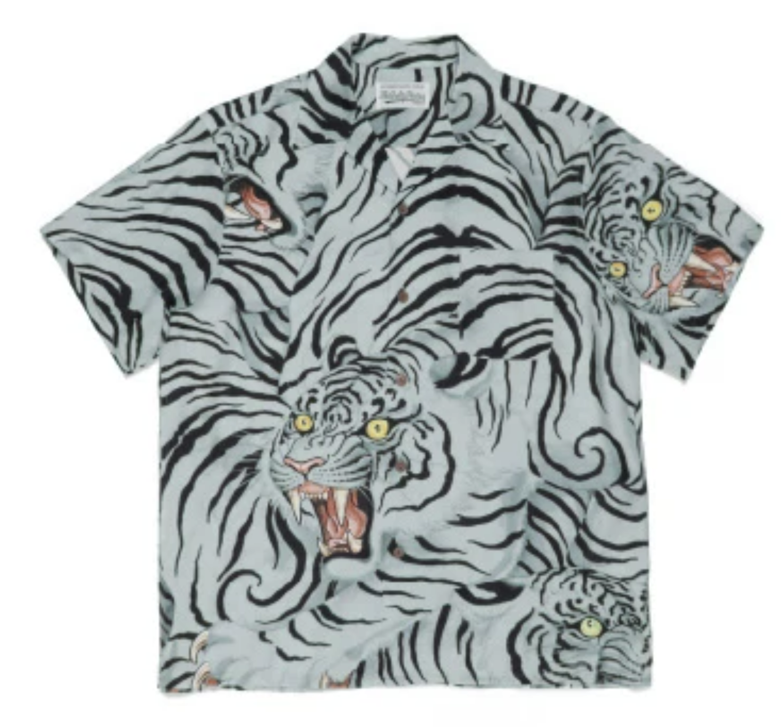 WACKO MARIA  Japanese Dragon Tiger Casual Shirt