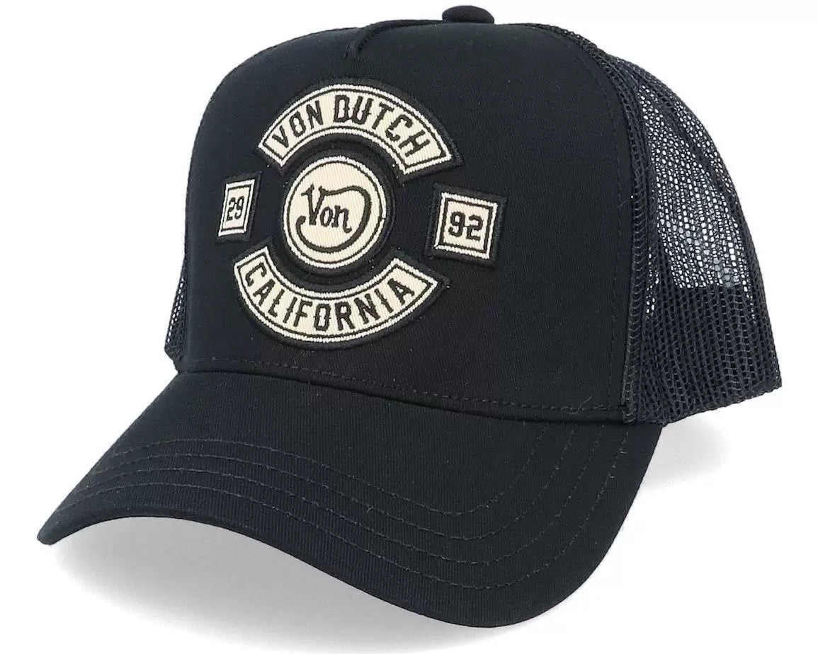 Von Dutch  Retro American Embroidery Mesh Trucker Hat