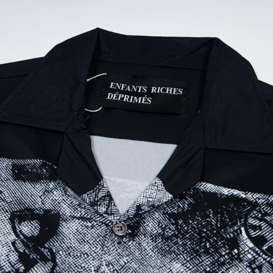 ERD Vintage Oversized Graphic Short Sleeve Shirt