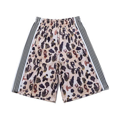 Needles Style Camouflage Butterfly Embroidery Straight Track Shorts