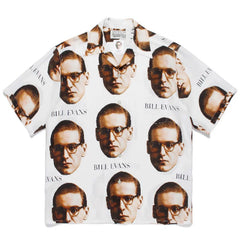 WACKO MARIA Basquiat Graphic Cuban Collar Shirt