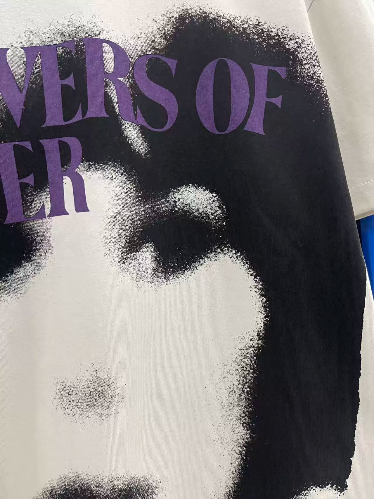 ERD's melancholicCement White Portrait Printed T-Shirt