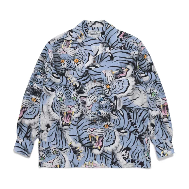 WACKO MARIA Tim Lehi Dragon Skull Long Shirt