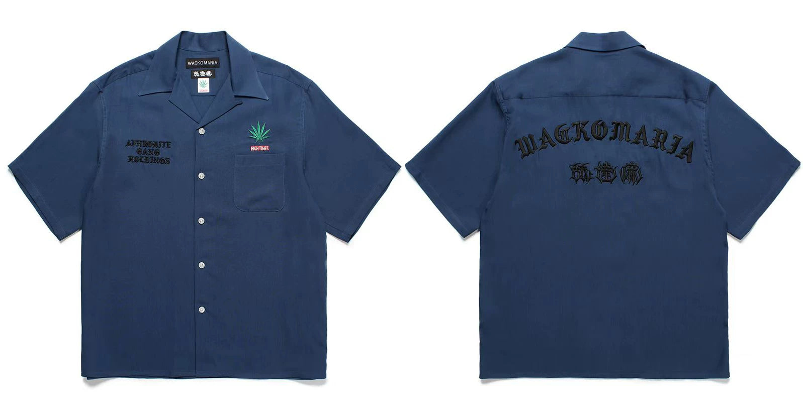WACKO MARIA Japanese Style Casual Graphic Shirt
