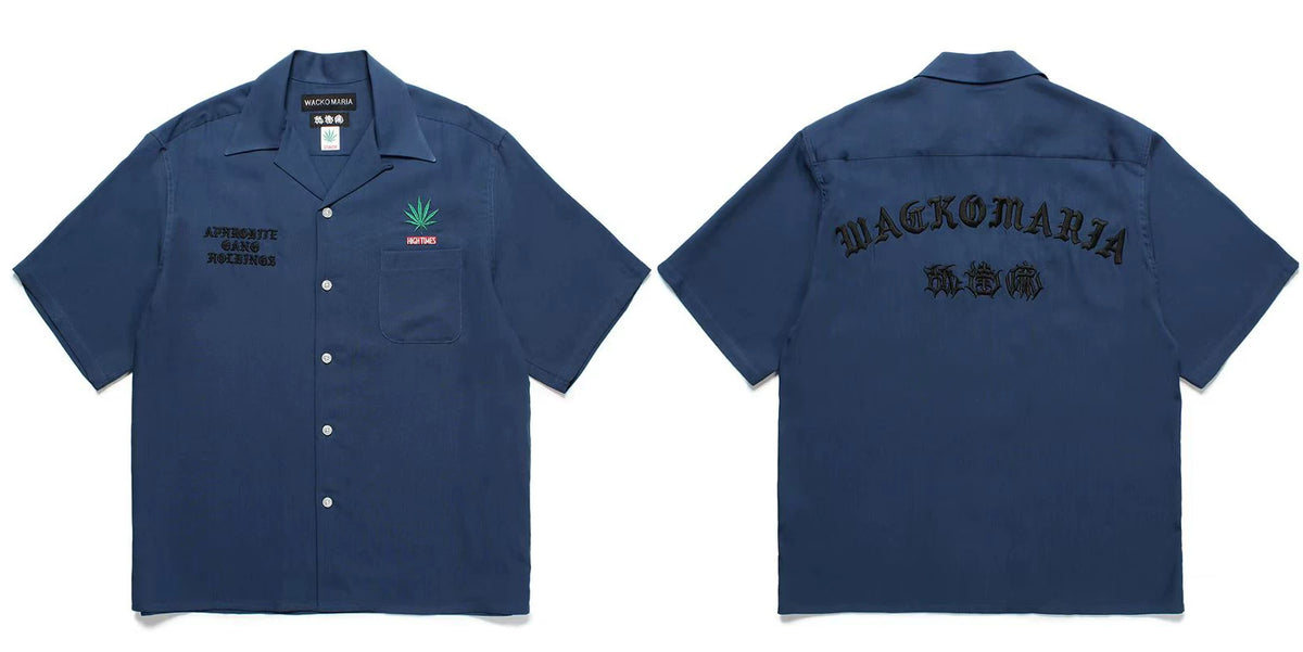 WACKO MARIA Japanese Style Casual Graphic Shirt
