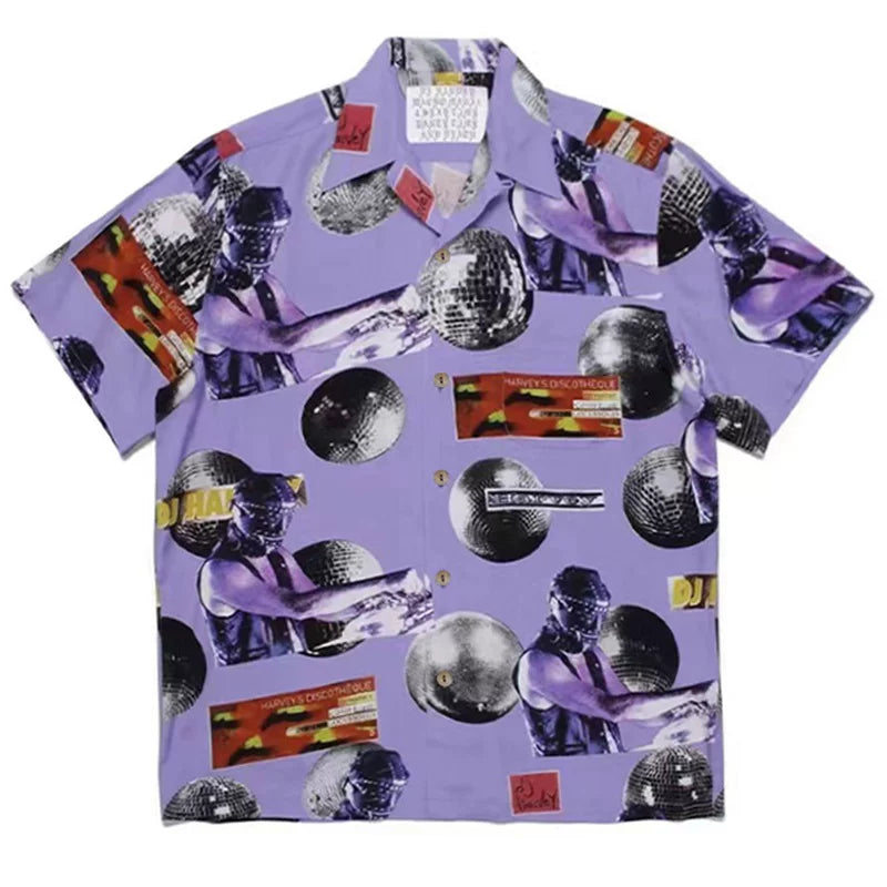 WACKO MARIA Style DJ Harvey Tour Hawaiian Shirt