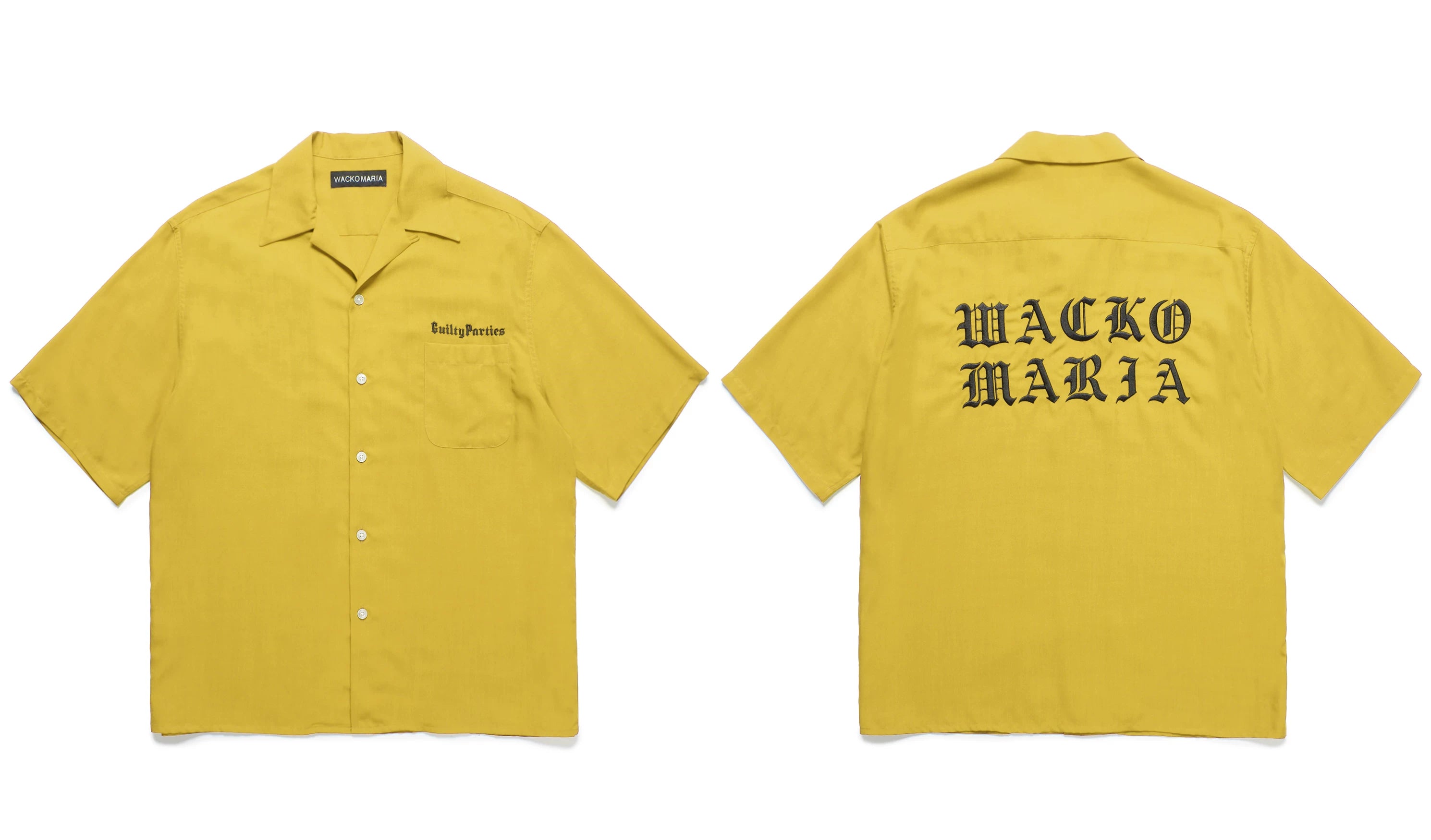 WACKO MARIA Japanese Style Casual Graphic Shirt