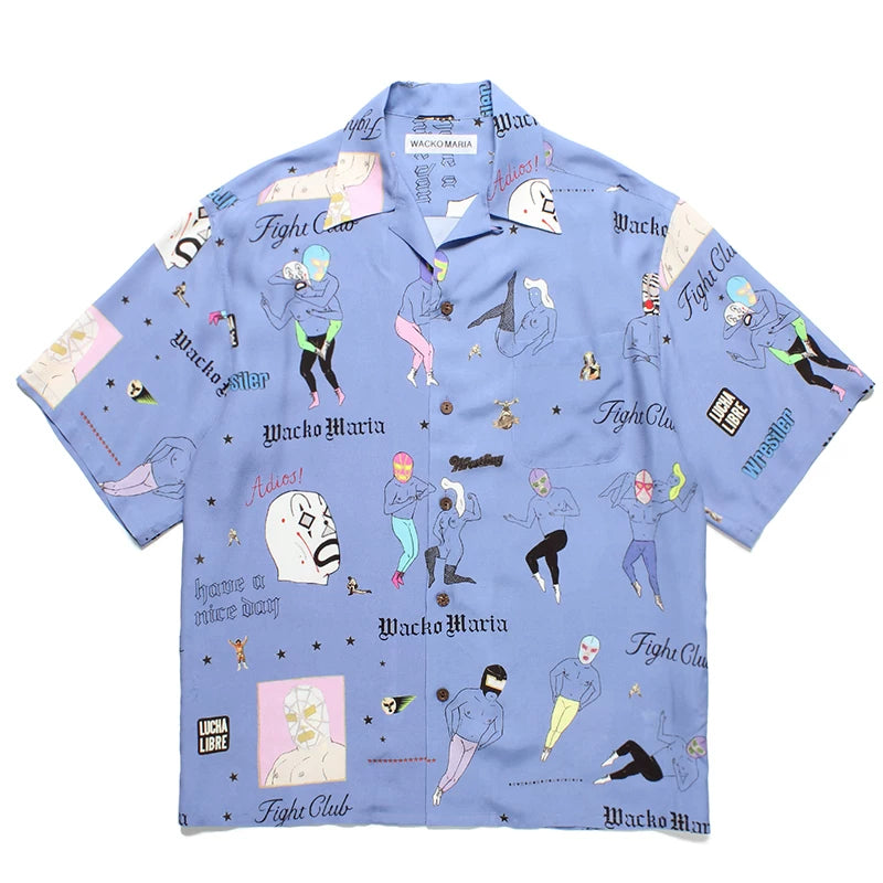 WACKO MARIA Japanese Style Casual Graphic Shirt
