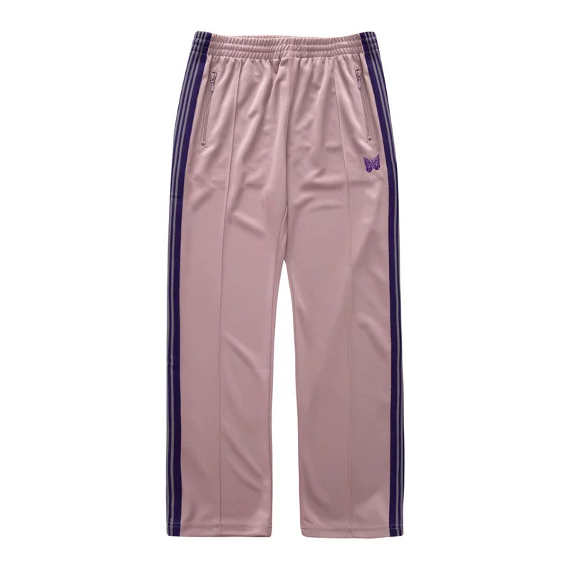Needles Style Vintage Butterfly Embroidery Striped Track Pants