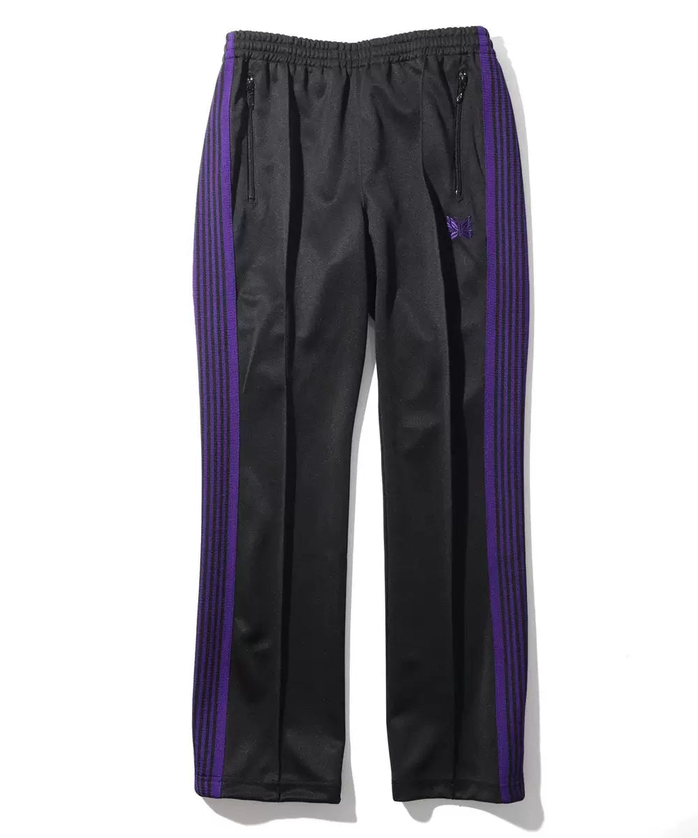 Needles Style Vintage Butterfly Embroidery Striped Track Pants