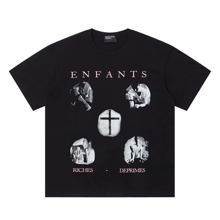 Enfants Riches Oversized Multi Graphic Short Sleeve Tee
