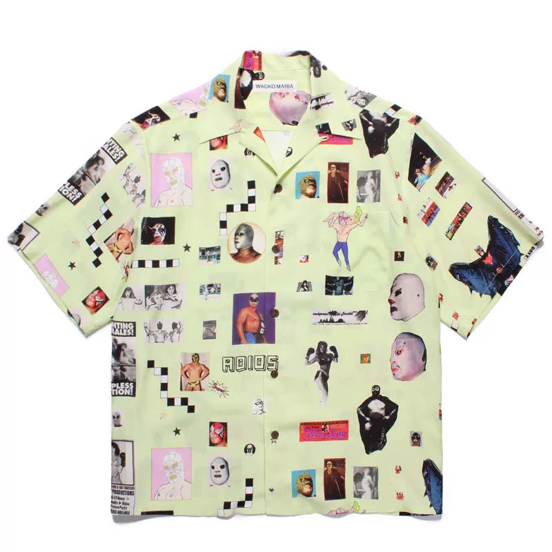 WACKO MARIA x 25ss  Batman Movie Hawaiian Shirt
