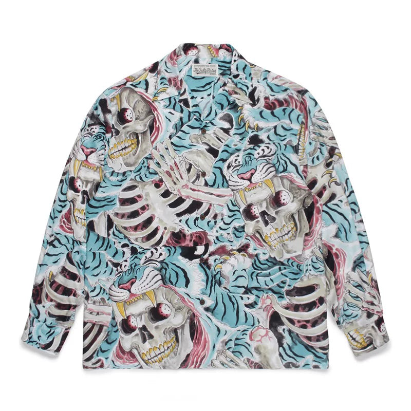 WACKO MARIA Tim Lehi Dragon Skull Long Shirt